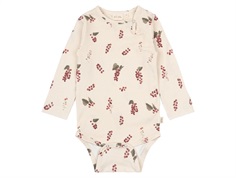 Petit Piao bodysuit with rib print